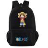 Anime One Piece Backpack for Boy Girl Hildren Back To School Schoolbag Student Kawaii Backpack Luffy Nami Usopp Lightweight Bags