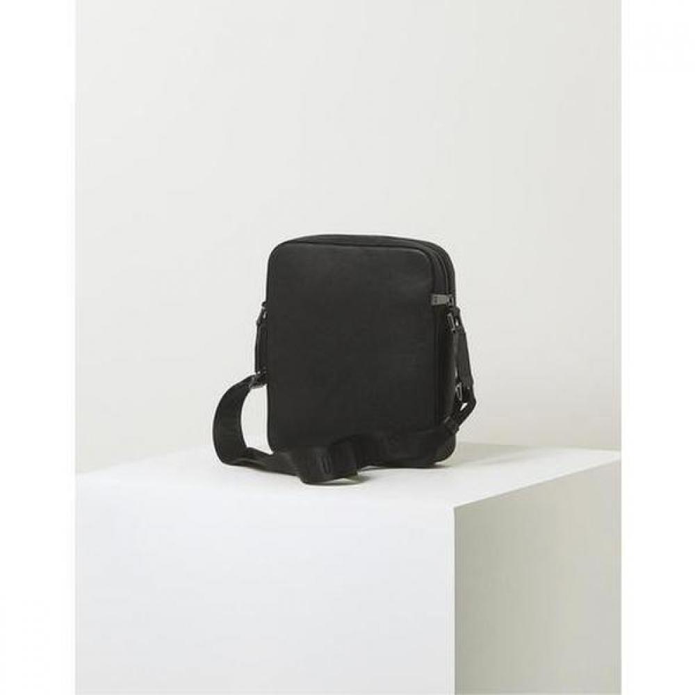 Daks Black House Check Leather Crossbody Dbba4f309bk