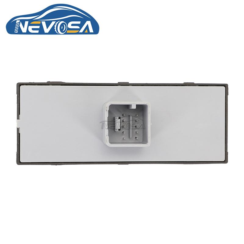 NEVOSA 1K4959857B Power Master Window Switch For SEAT VW Golf 5 6 Plus Jetta MK5 Mk6 GTI Tiguan Touran Passat B6 B7  Polo 6R 1