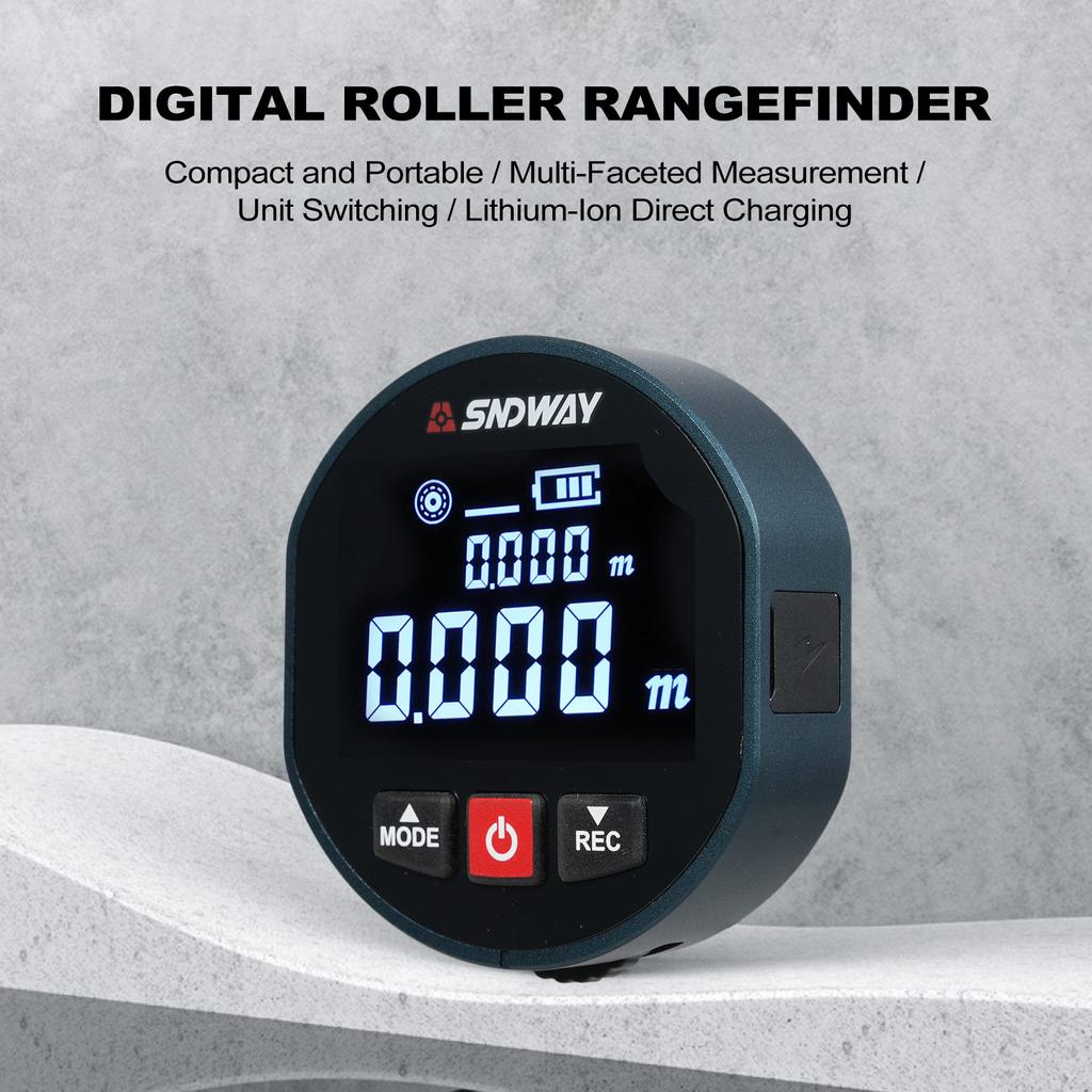 Рулетка цифровая рулонная 2 в 1 с лазером 98 футов лазерная рулетка и 328 футов рулонная рулетка