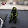 Подарок для военного хоббиста 3D-печатная фигурка солдата на стол, модель, миниатюрная фигурка-орнамент для дома, офиса, автомобиля и коллекционеров