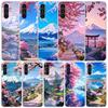 Японская вишня Гора Фудзи Чехол для Samsung Galaxy A17 A37 A57 A16 A26 A36 A56 A15 A14 A55 Чехол для телефона A13 A53 A25 A35 A24 A34 A