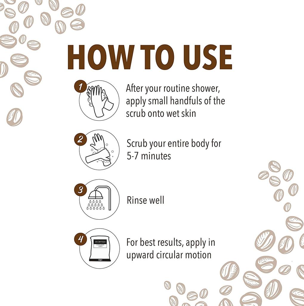 Skin Yoga Кофейный скраб для тела, 200г