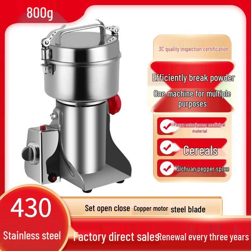 Electric Household Ultra-fine Grinder for Chinese Medicinal and Grinding Needs