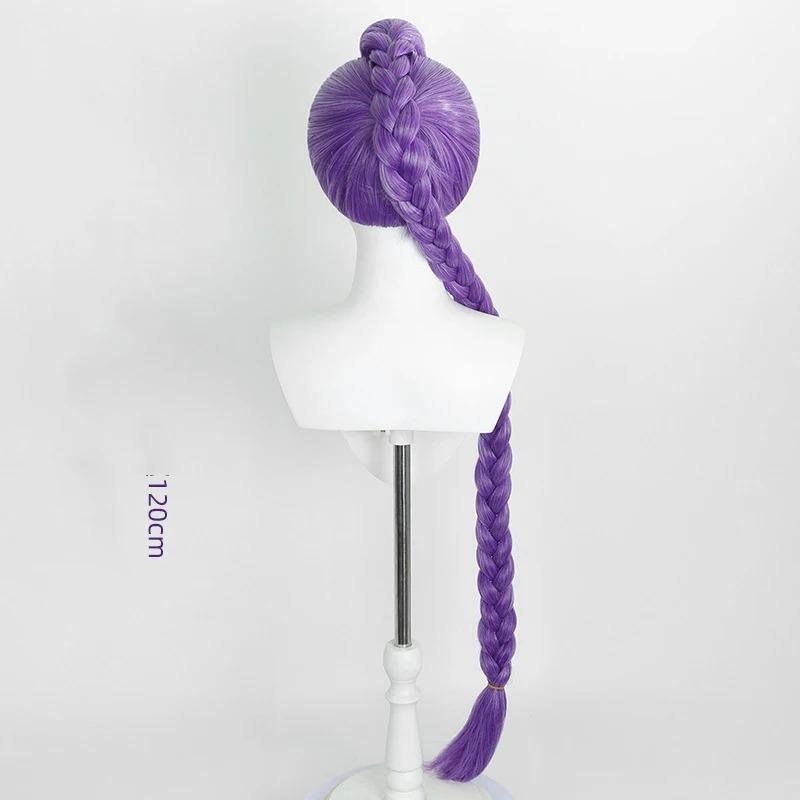 K-pop Охотники на демонов Суперзвезда Руми Парик Косплей Руми Волосы Хэллоуин Вечеринка Ролевая игра Термостойкий Синтетический Парик Карнавальный Реквизит