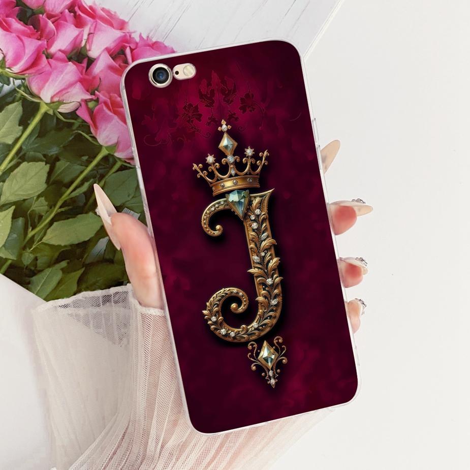 Чехол для Apple iPhone 6 Plus iPhone6S Новый Модный Чехол с Буквами Мягкий Тонкий Чехол для Телефона Для iPhone 6S Plus iPhone6 Задняя Крышка Coque