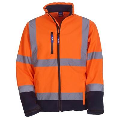 Yoko Куртка унисекс Hi-Vis Soft Shell для взрослых