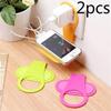2 шт. Складная подставка-держатель для зарядки мобильного телефона, монопод, штатив, поддержка, крючок для телефона, случайный цвет