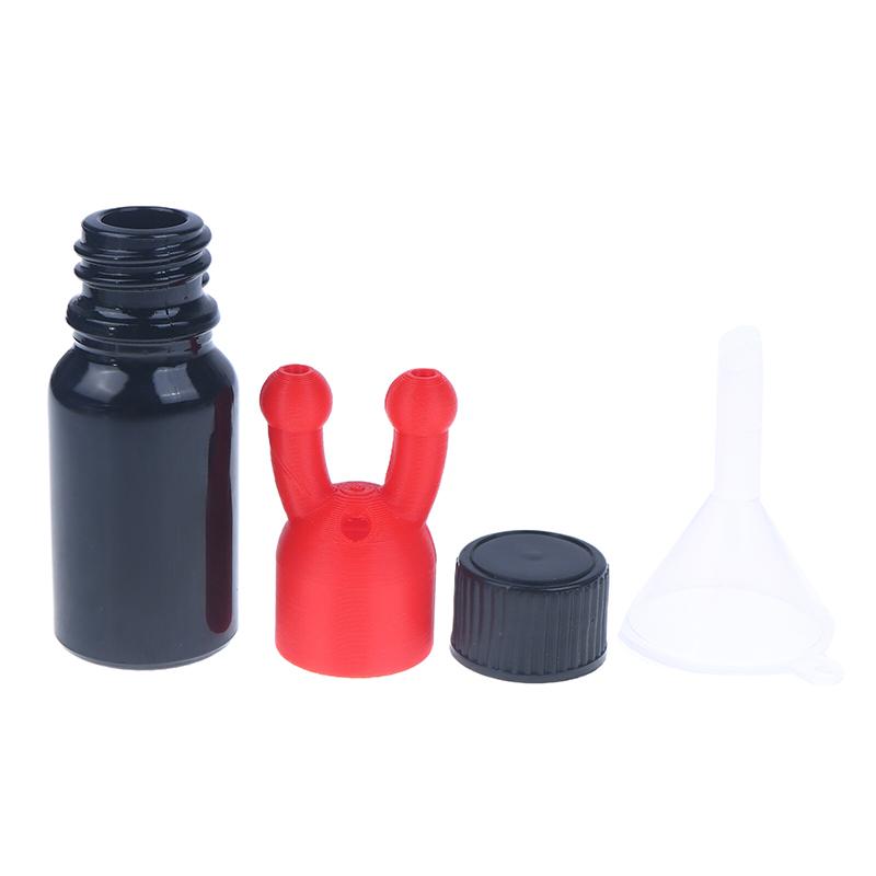 Герметичный ингалятор для аромамасел Мини-диспенсер для ингаляций эфирных масел и духов Красная крышка Ингалятор для эфирных масел