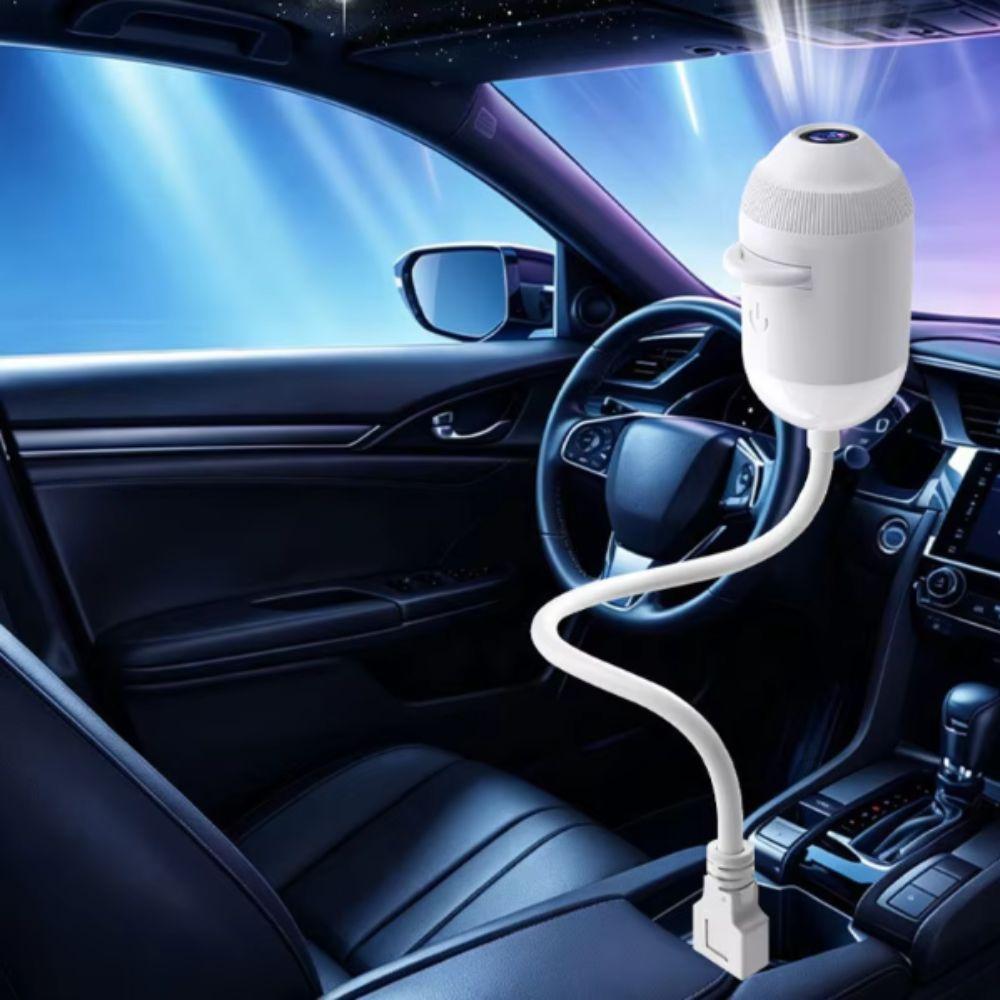 High-definition Galaxy Star Projector Flexible Gooseneck Atmosphere Lamp Holographic Projector Car