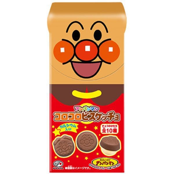 Семья Фудзивара Анпанман Короро Бискечо 34г Шоколад