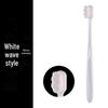 Ultra-Nano Soft Bristle Toothbrush with 10,000 Bamboo Charcoal Bristles for Gum Protection, Includes Independent Tube