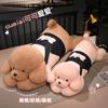 Oversized Straps, Wearing Clothes, Dog Plush Toys, Cute Lying Down, Dog Big Throw Pillow, Girl Sleeping Doll Gift