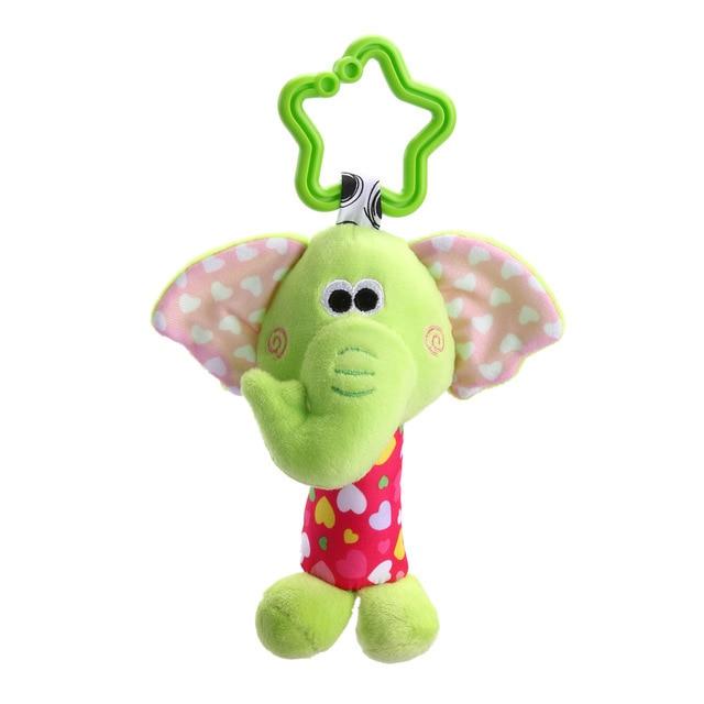Hanging Spiral Rattle Stroller Cute Animals Crib Mobile Bed Baby Toys 0-12 Months Newborn Educational Toy for Children