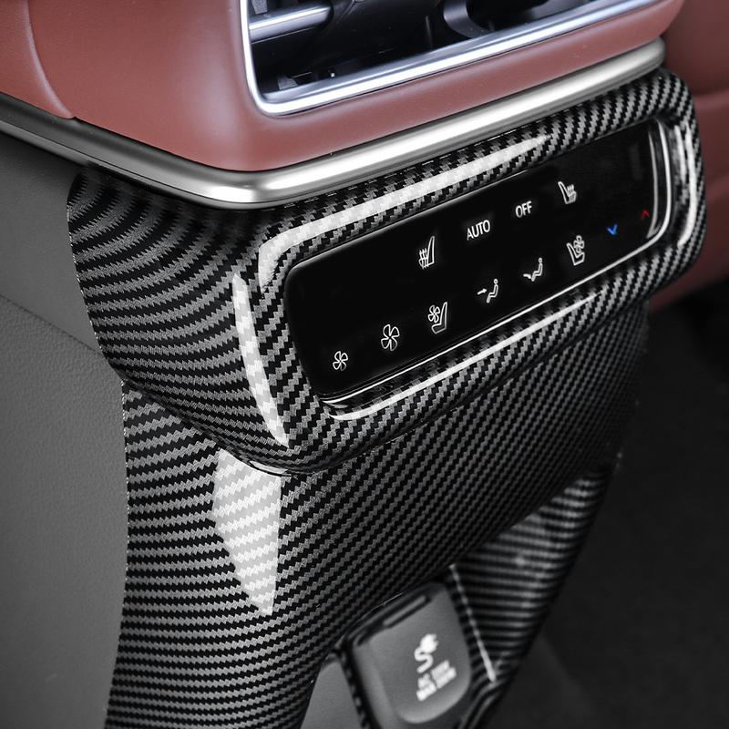 For Genesis GV80 2025-2026 LHD Rear Air Vent Frame Cover Trim Interior Decorative Protective Car Styling Accessories