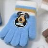 Детские флисовые перчатки с откидным верхом: Теплый, Толстый, Дизайн с открытыми пальцами для Осени/Зимы