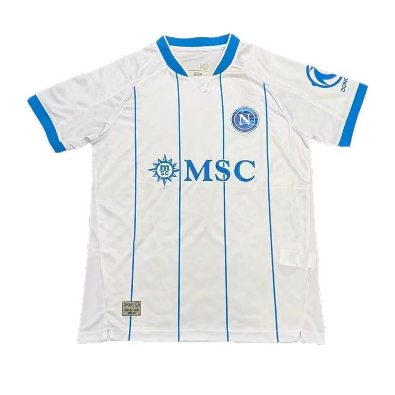 Napoli 2026-2027 Away Short Sleeve Soccer Jersey Fan Version Men Adult Sport Wear