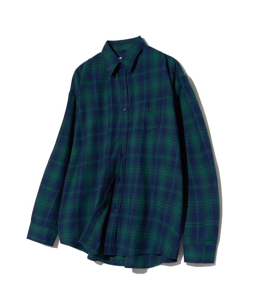 STANDARDERROR [2Pack] Long-Sleeve Check Shirt Package (15 Types) (B Type)