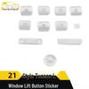 Tucson L Aluminum Alloy Glass Lift & Window Switch Stickers