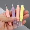 Dual-purpose Model 2-in-1 Thread Remover Threader Macaroon Colours Special Threader Cross Stitch Pick Threader