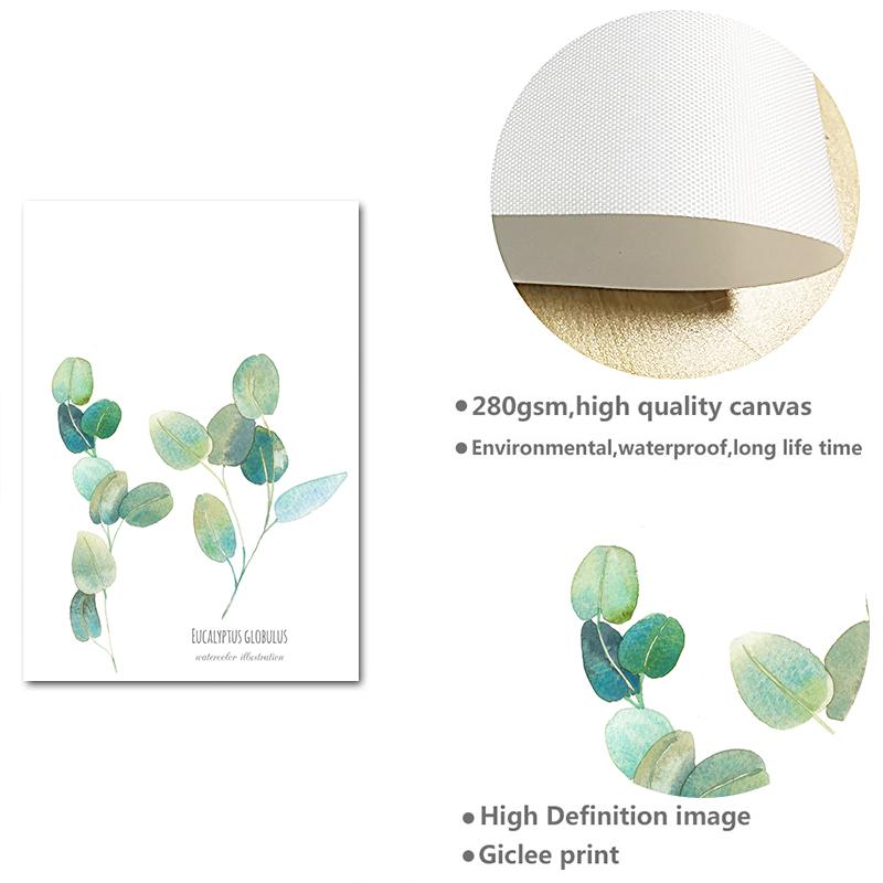 Зеленое дерево, растения, лист, холст, постер, скандинавский стиль, принт, скандинавская настенная живопись, украшение, фотографии, минималистичный домашний декор