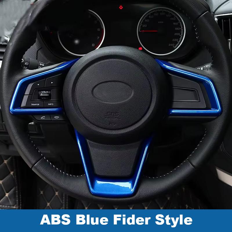 Чехол на руль из углеродного волокна для Subaru Outback XV Impreza Leagacy 2018-24 для Forester 2019 2020 2021 2022 2025 2024