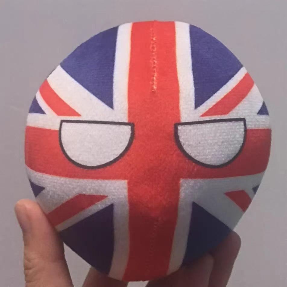 10 см Плюшевая подушка Polandball Бангладеш Ирландия Англия Шотландия Пуэрто-Рико Сербия Уэльс Непал Countryball Игрушка Подарок
