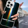 Чехол для телефона группы Imagine Dragons для IPhone 17 16 15 14 13 12 11 Pro Max Plus Серебристая крышка