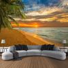 Пейзаж, пляж, закат, гобелен, настенный, большой, красивый, для спальни, для спальни
