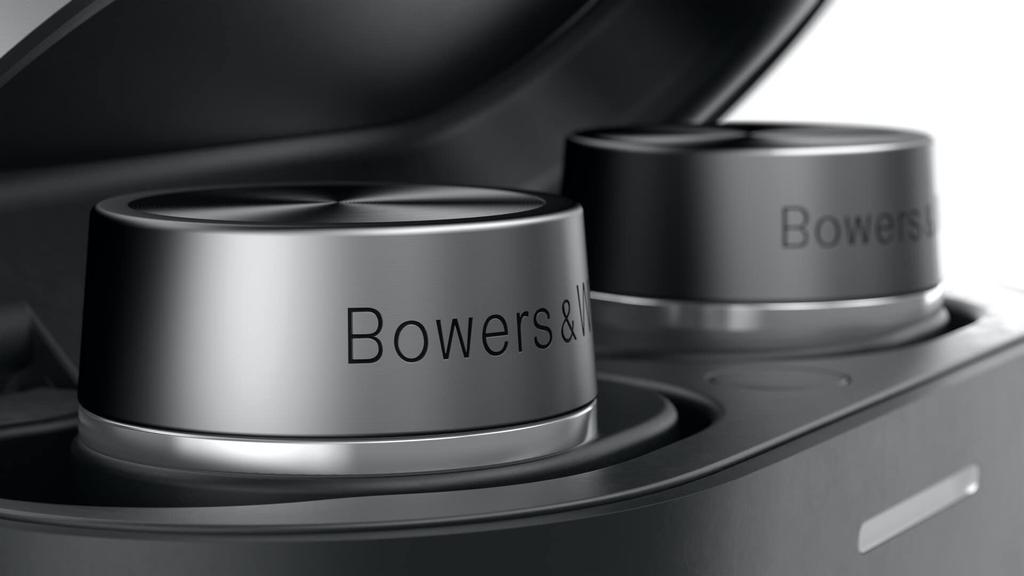 Bowers Wilkins Bowers Wilkins True Wireless Sound Wireless Earphones Bluetooth Satin Black & & B&W Pi7S2/SB