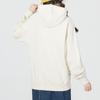 Puma Downtown Series Letter Print Drawstring Hoodie Long Sleeve Sweatshirt Women Tops White 537633-99