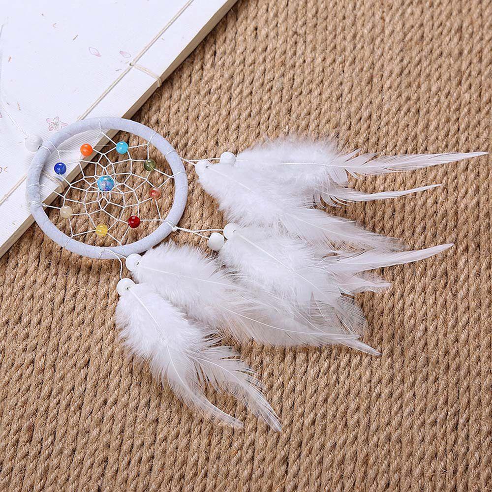 Ornament Feather Dreamcatcher Car Pendant Wind Chimes Dream Catcher Car Hanging Hanging Ornaments