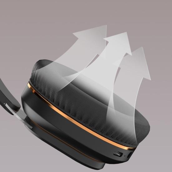 Стильная Bluetooth-совместимая гарнитура, складные игровые наушники с высоким качеством звука