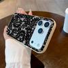 Розовый Черный Кружевной Чехол Для Телефона Для iPhone 16 Pro Max Чехол iPhone 13 11 14 12 15 Pro Max 17 Air Мягкий Силиконовый Чехол