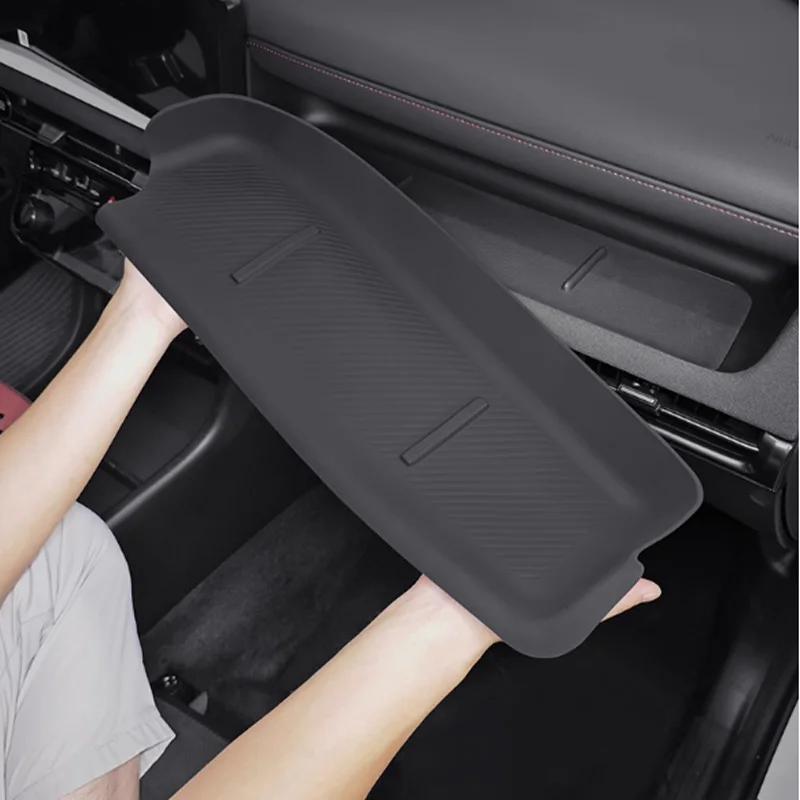 Для Hyundai Tucson NX4 2024 2025 передняя пассажирская приборная панель силиконовая защитная накладка автомобильные аксессуары для украшения интерьера