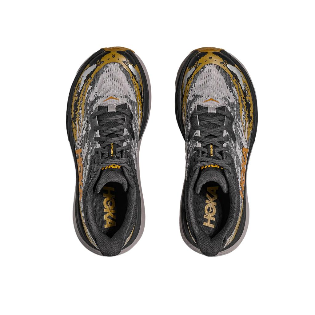 Hoka One One Stinson 7 Шнуровка Круглый носок Кроссовки для трейлраннинга Мужские кроссовки 1141530-BCMN