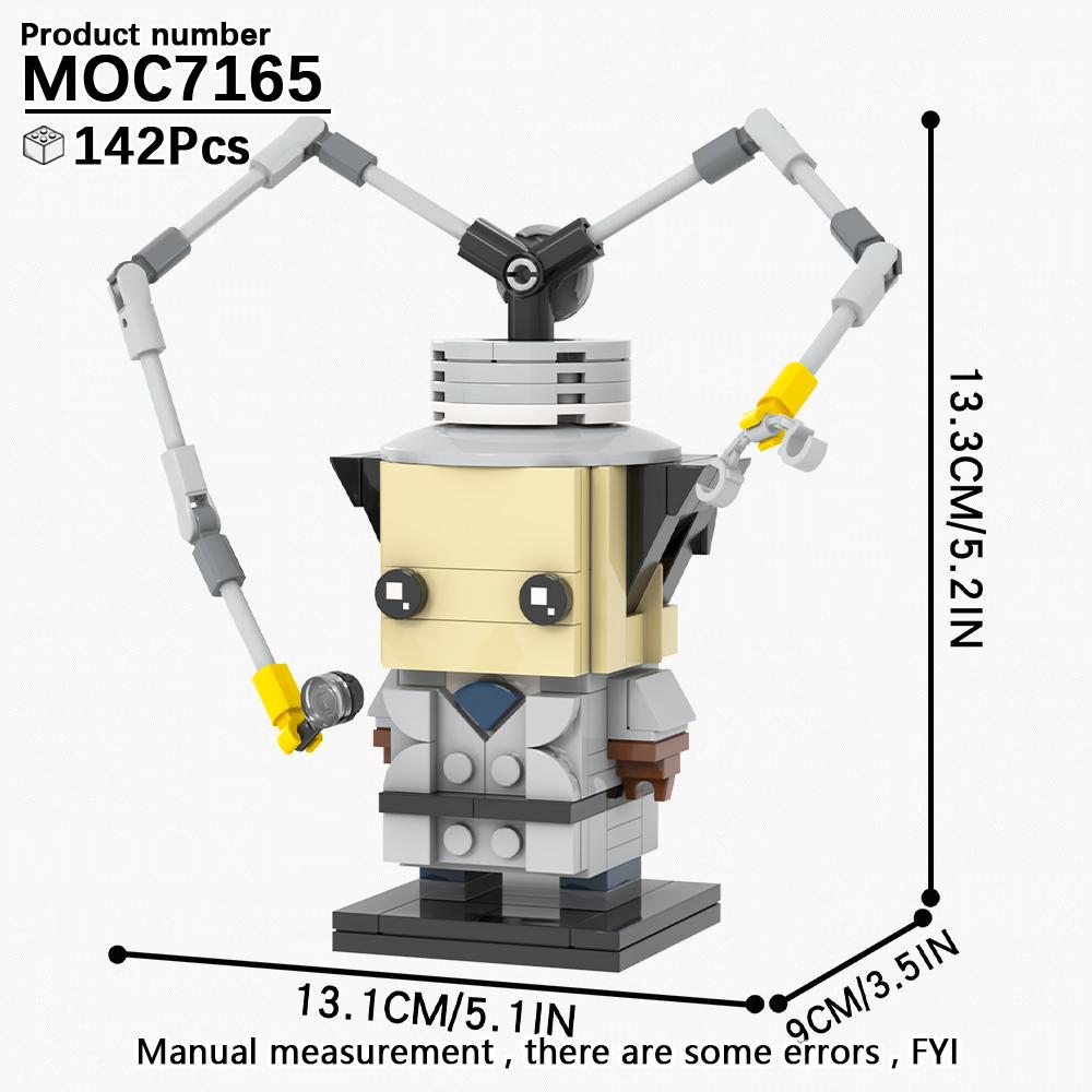 MOOXI Различные Мультяшные Фильмы Губка Боб Сшитый BrickHeadzed MOC Кирпичный Модельный Набор DIY Детская Игрушка Набор Строительных Блоков Подарок для Взрослых