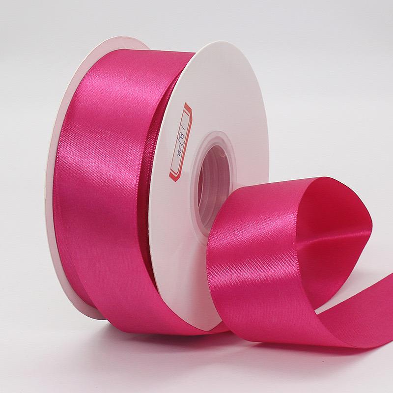 Premium 25mm Polyester Satin Ribbon Colorful Gift Ribbon 100Yards/roll for Anniversary Gift Wrapping Decoration