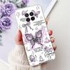 For Huawei Nova 8i Case Honor 50 Lite Back Cover flower Butterfly Painted Soft Silicone TPU  Shells For Honor50 Lite Nova8i Capa