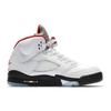 Jordan 5 Ретро Огненно-красный Серебряный Язык 2020 GS 440888-102