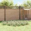 Garden Fence with Posts 12 pcs 75 x 30 cm Mesh Galvanized Steel