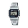 Мужские часы CASIO Collection A158WA-1JH Серебристые