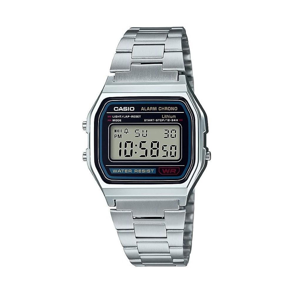 Casio Коллекция Мужские часы A158WA-1JH Серебристый