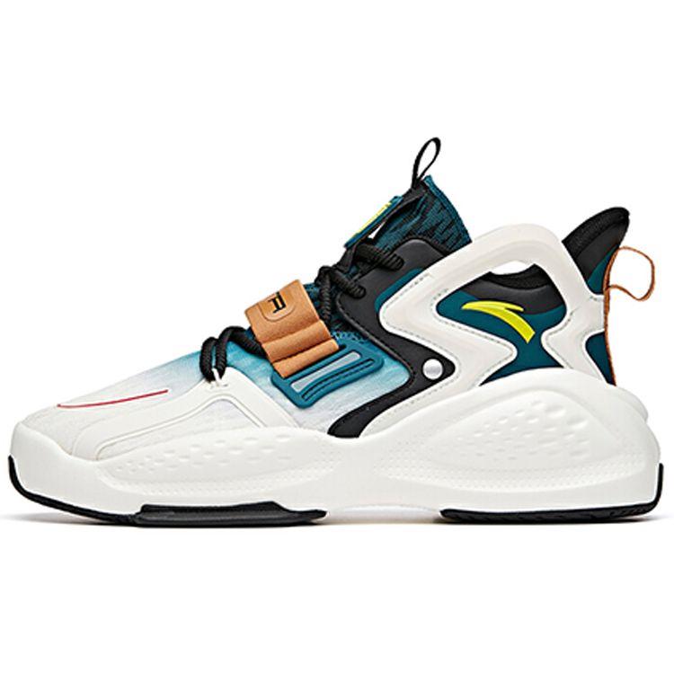 Anta Badass 2.0 удобные прочные дышащие низкие кроссовки мужские кроссовки белые 112038081-4