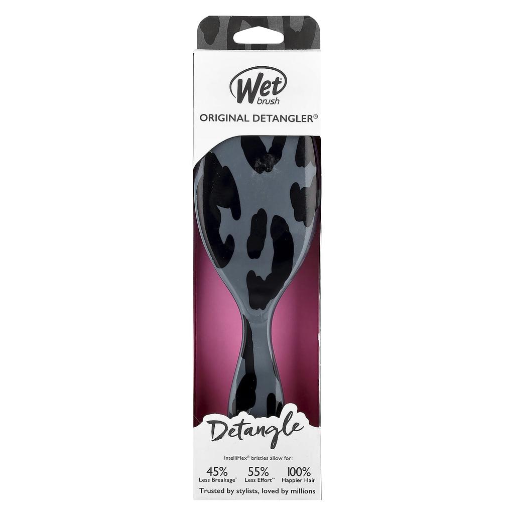 Wet Brush Original Detangler®, Сафари Леопард Серый, 1 расческа