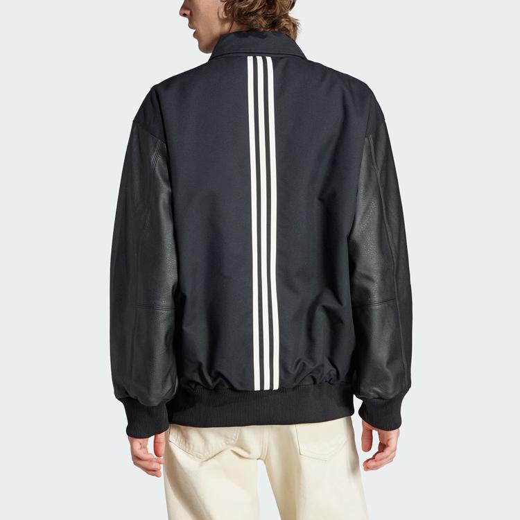 adidas Оригинальная зимняя куртка-бомбер черная HZ0715