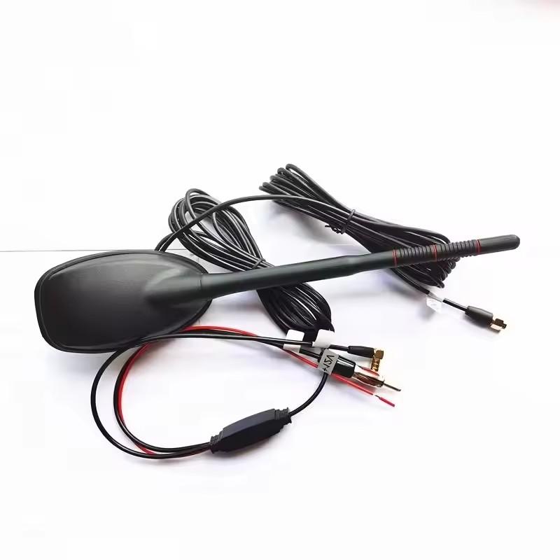Автомобильная DAB+GPS+FM Антенна Активная Усиленная Крепление на Крышу Водонепроницаемая Пылезащитная Универсальная Активная Антенна Крепление на Крышу Ante