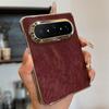 Применимо к чехлу для складного мобильного телефона Huawei PuraXmax, легкая роскошь, бархат, однотонная кожа, шарнир центральной оси, противоударный защитный чехол