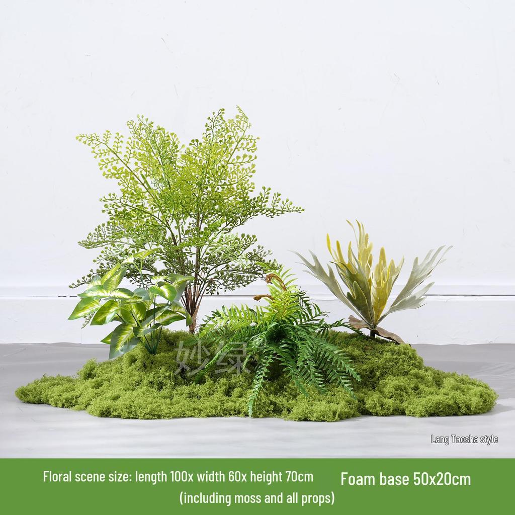 Bionic Fake Plants for Indoor Decoration: Living Room, Window Display, Under Stairs, Corner Arrangement.