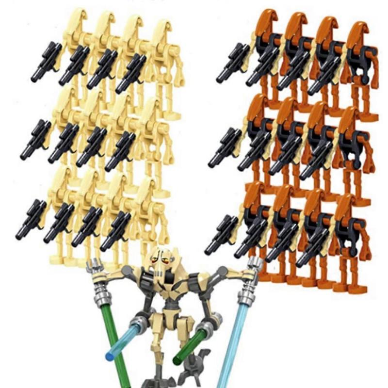 Epic Battles, Space Theme Action Figure Soldiers For Creative Play, Laser Blaster Weapons And Military Minifigures, Compatible With Major Building